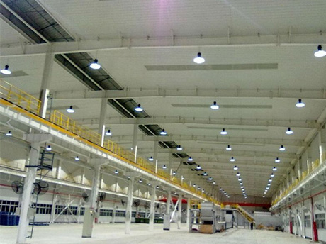 Factory workshop lighting cases